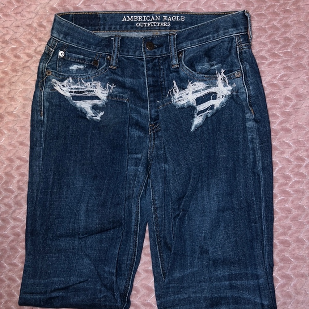 High rise jeans
